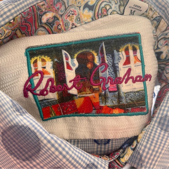 Robert Graham long sleeved dress shirt - Picture 3 of 4